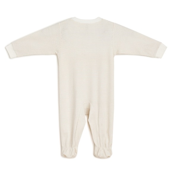 ROOTS BABY LAMB STRIPE SLEEPER - Picture 2 of 3